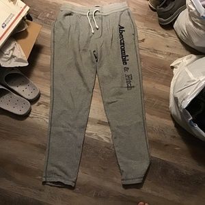 2 pairs Abercrombie and Fitch Sweatpants L large